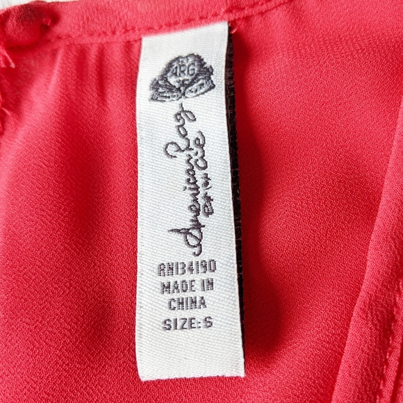 AMERICAN RAG ET CIE Embroidered Sleeveless Top - Picture 4 of 9